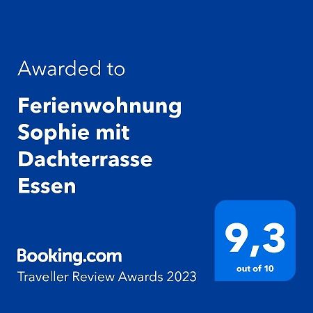 Ferienwohnung Sophie Mit Dachterrasse Essen Bagian luar foto